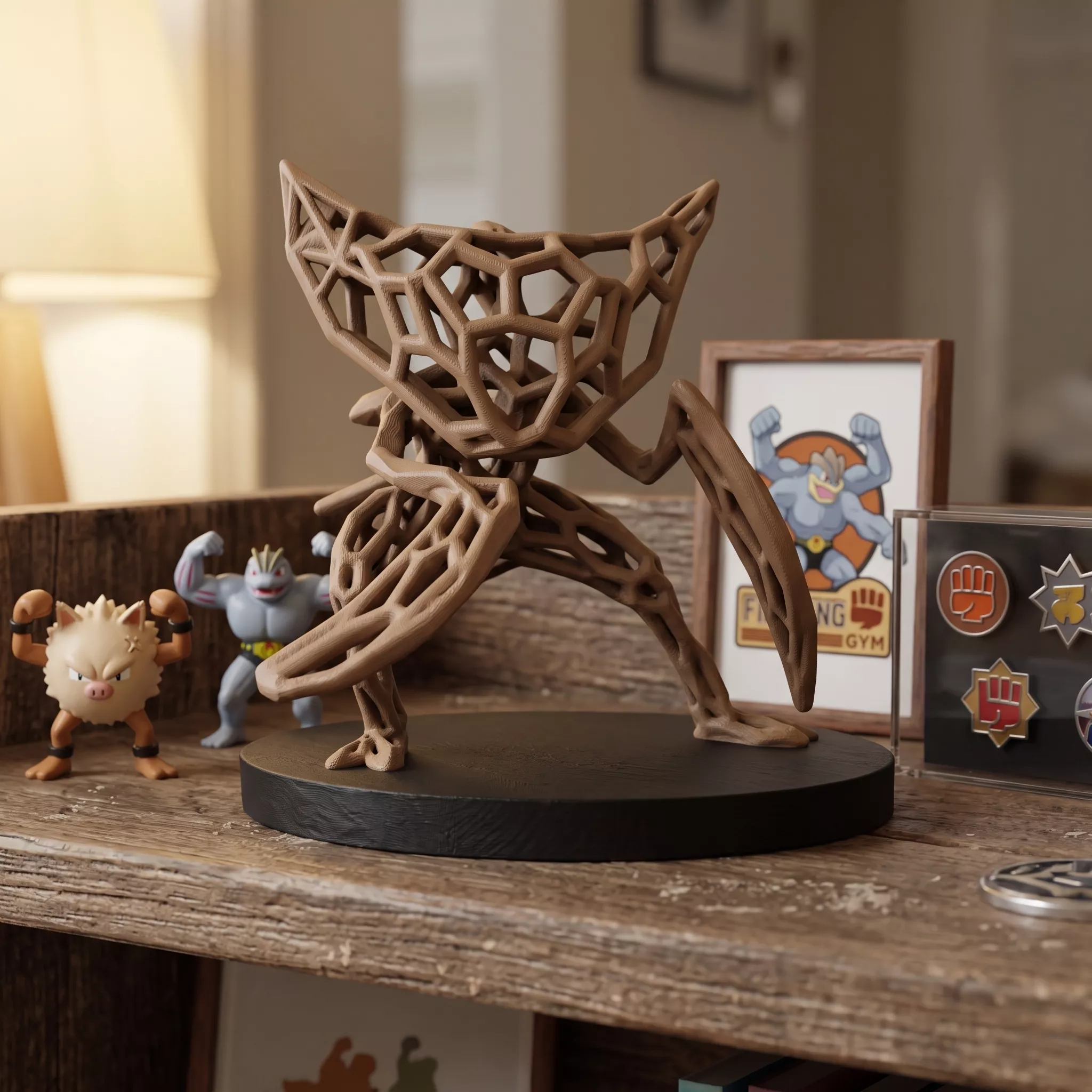 Kabutops Voronoi Style 3D print model