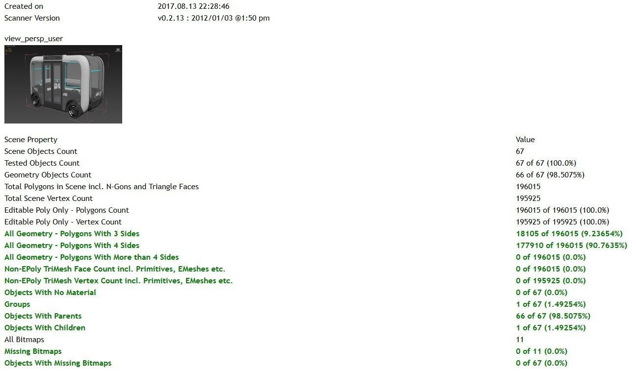 Driverless Bus Local Motors Olli - Rigged 3D model_27