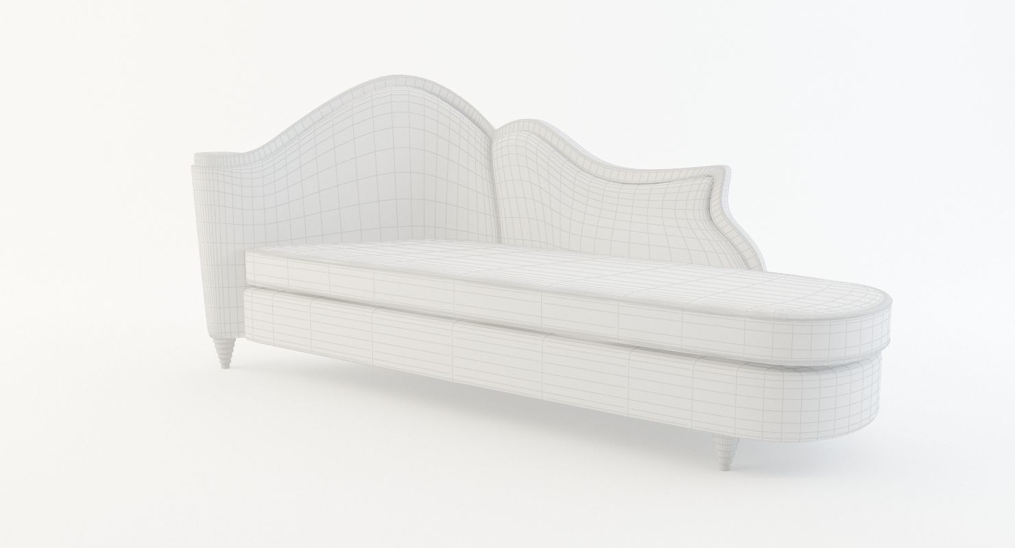 Chaise Lounge  3D model_6