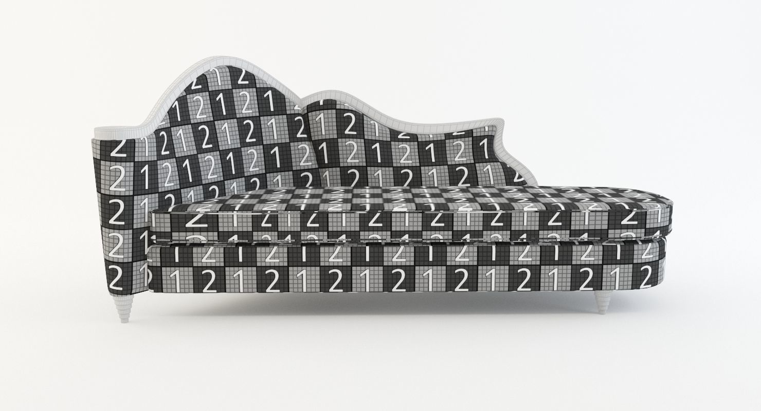 Chaise Lounge  3D model_25