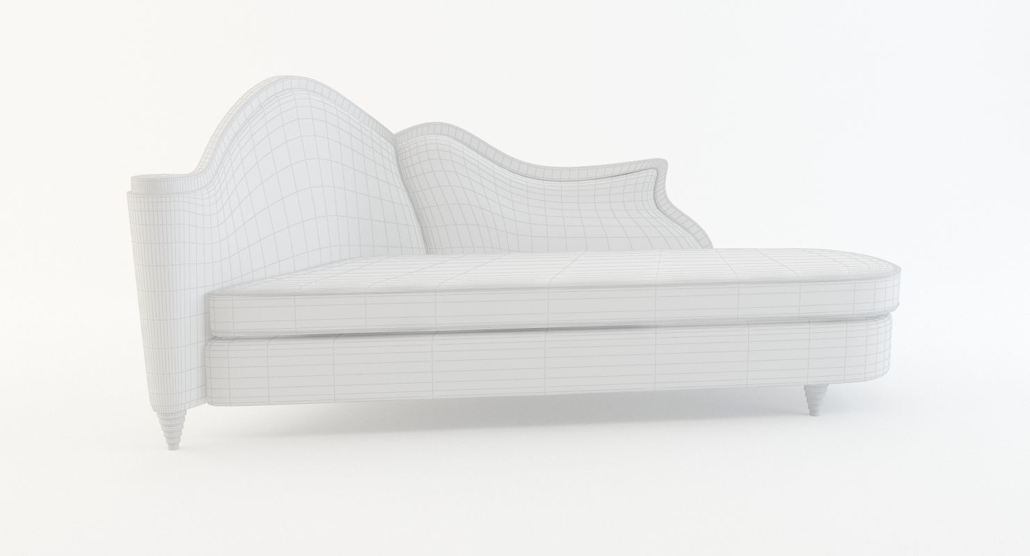 Chaise Lounge  3D model_4