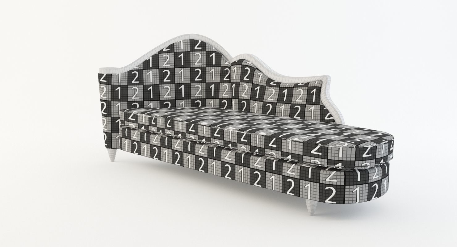 Chaise Lounge  3D model_21