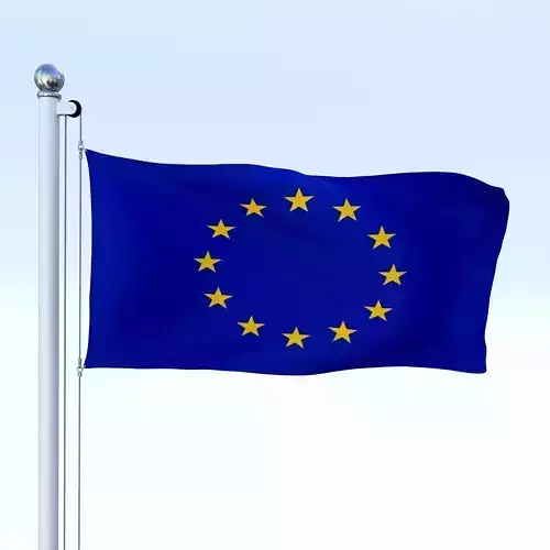 Animated European Union Flag