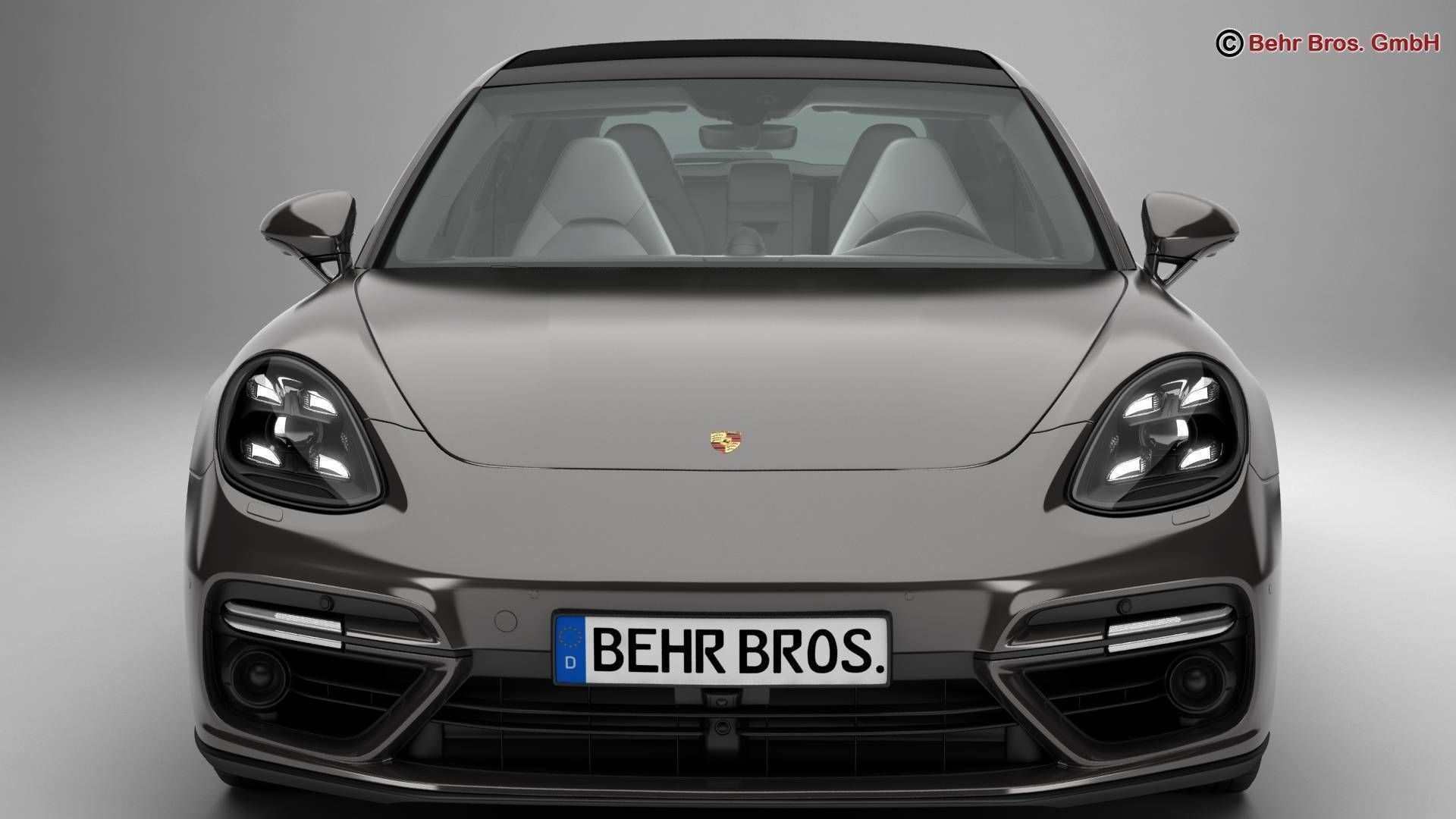 Porsche Panamera Sport Turismo Turbo 2018 3D model_6