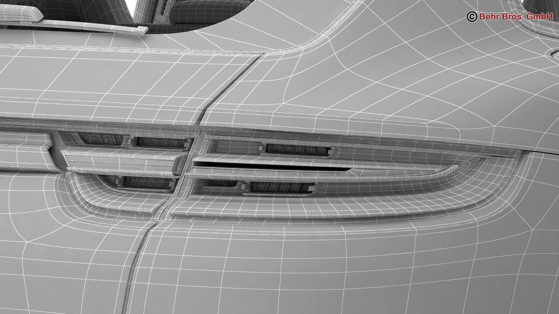 Porsche Panamera Sport Turismo Turbo 2018 3D model_25