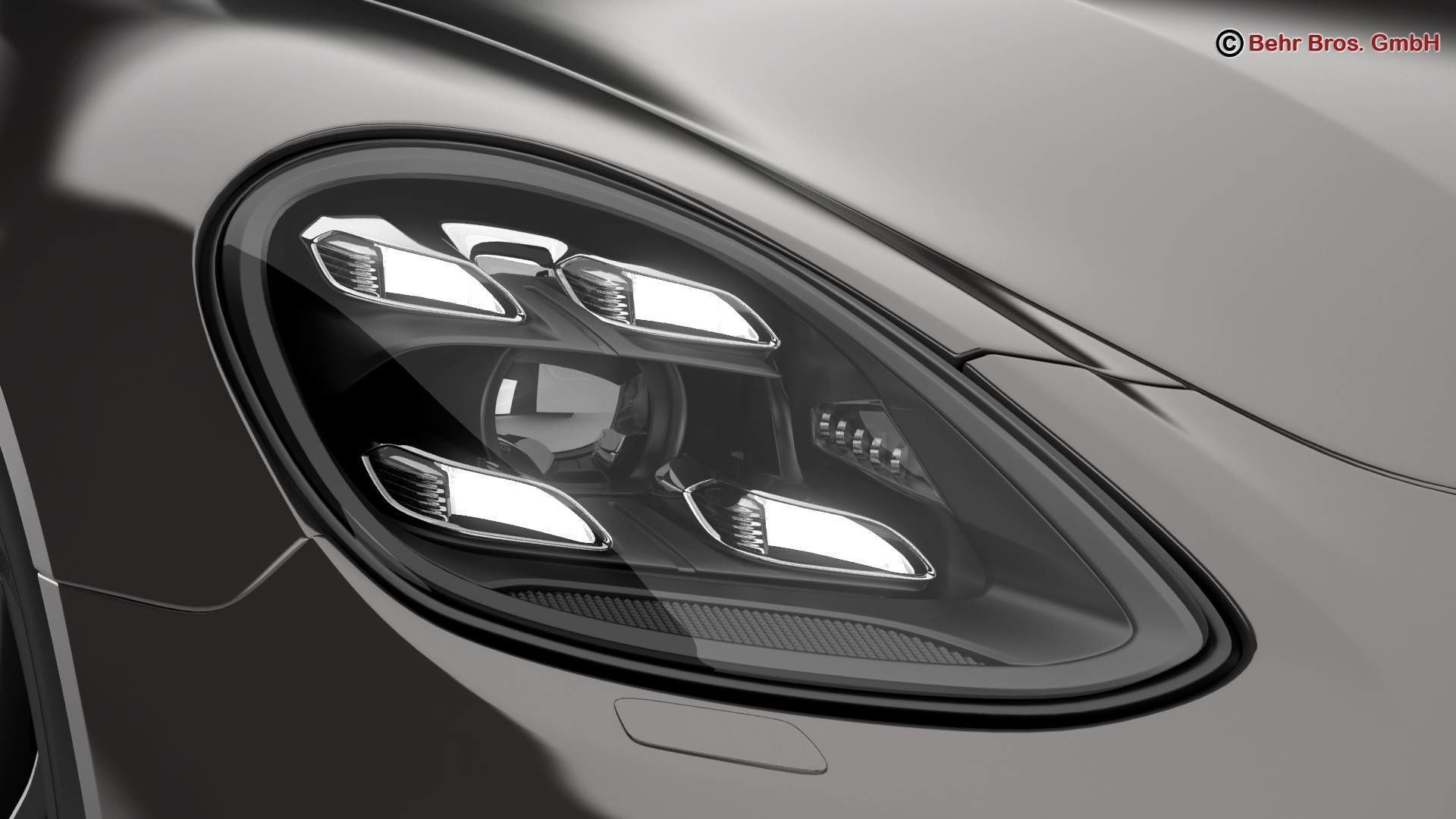 Porsche Panamera Sport Turismo Turbo 2018 3D model_9