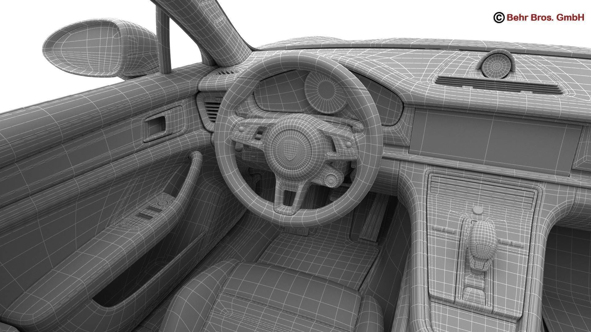 Porsche Panamera Sport Turismo Turbo 2018 3D model_29