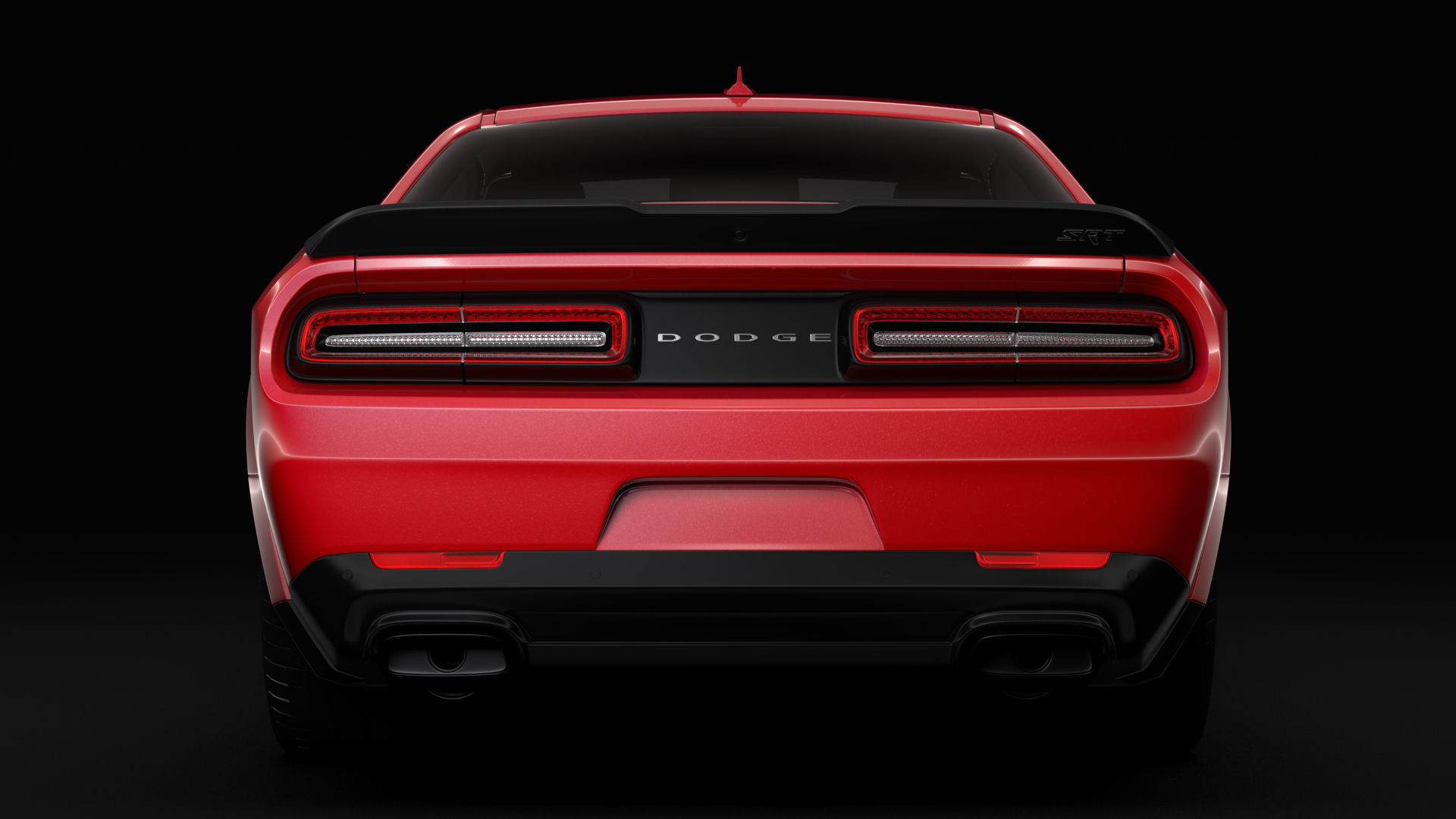 Dodge Challenger SRT Demon 2018 3D model_9