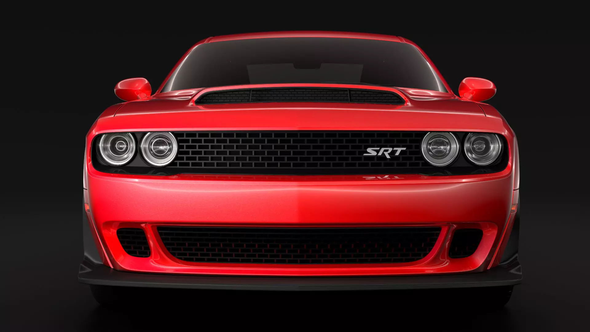 Dodge Challenger SRT Demon 2018 3D model_0