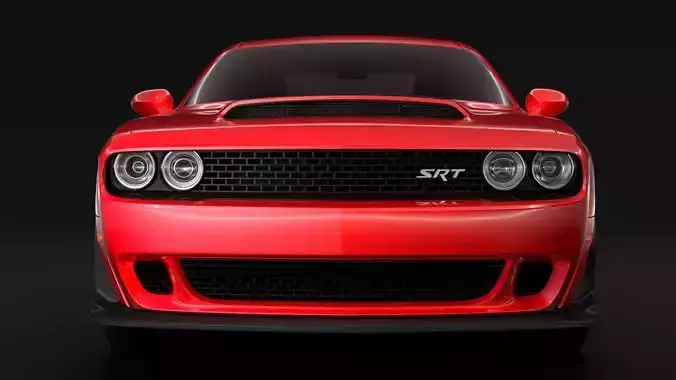 Dodge Challenger SRT Demon 2018 3D model
