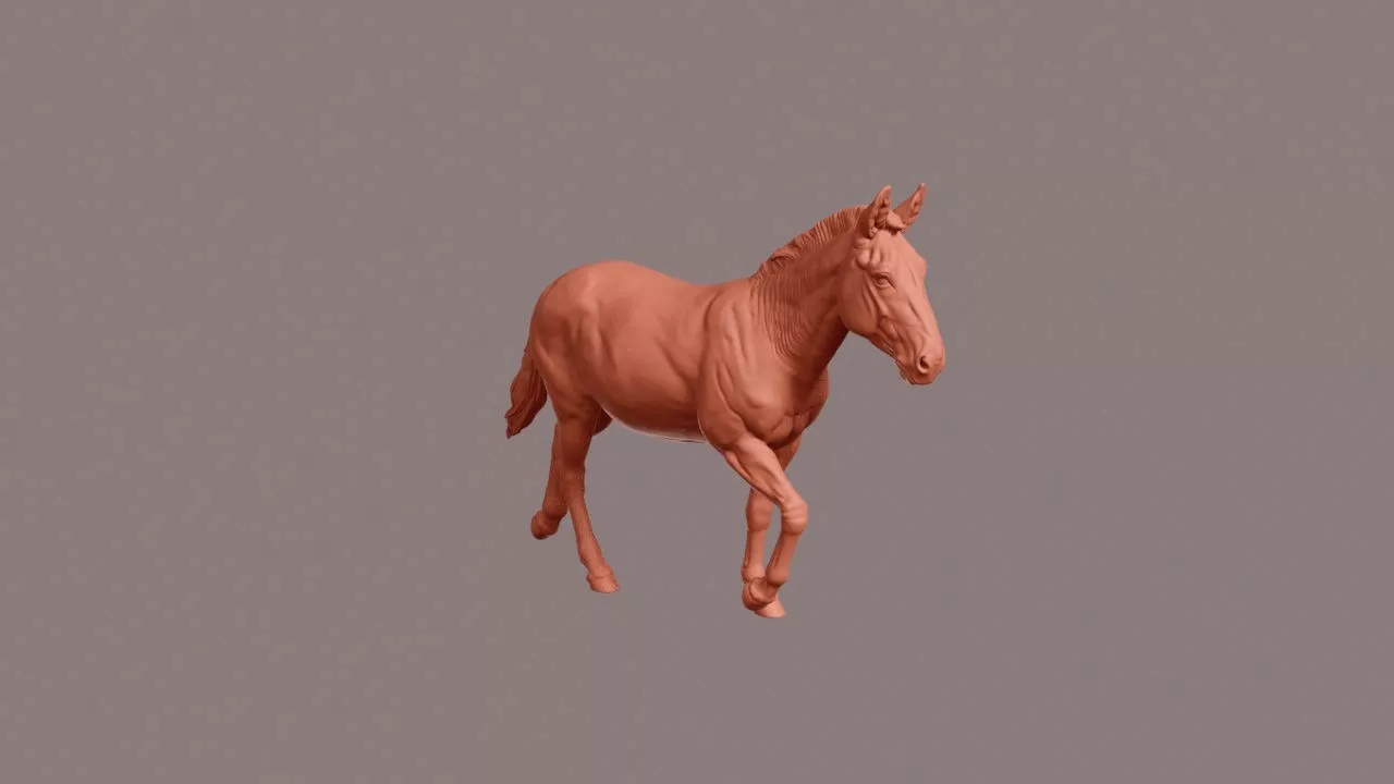 Walking Mule 3D print model