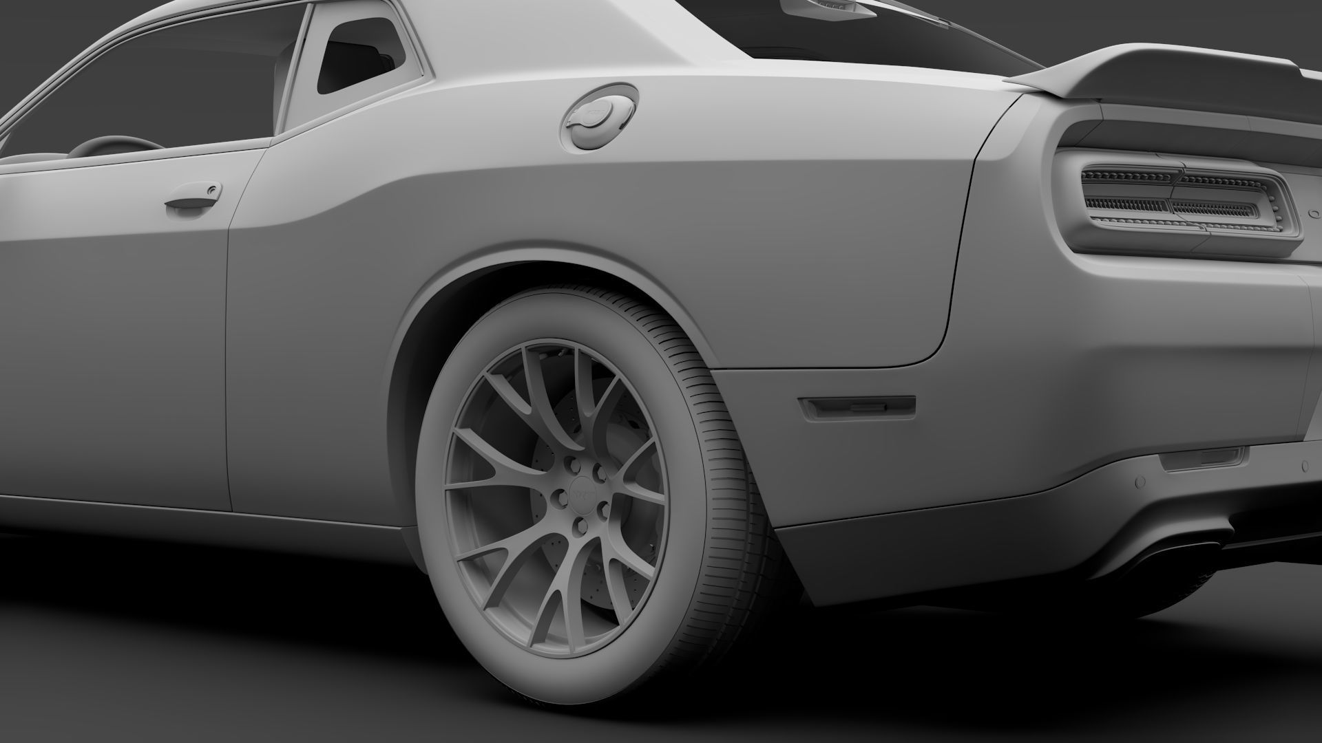 Dodge Challenger SRT Hellcat Go Mangoo 2017 3D model_12