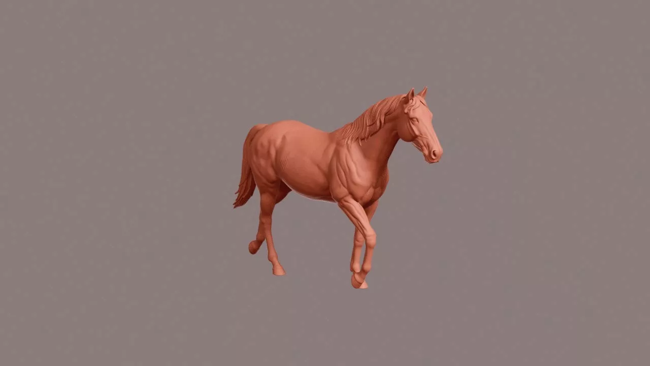 Walking Mare 3D print model