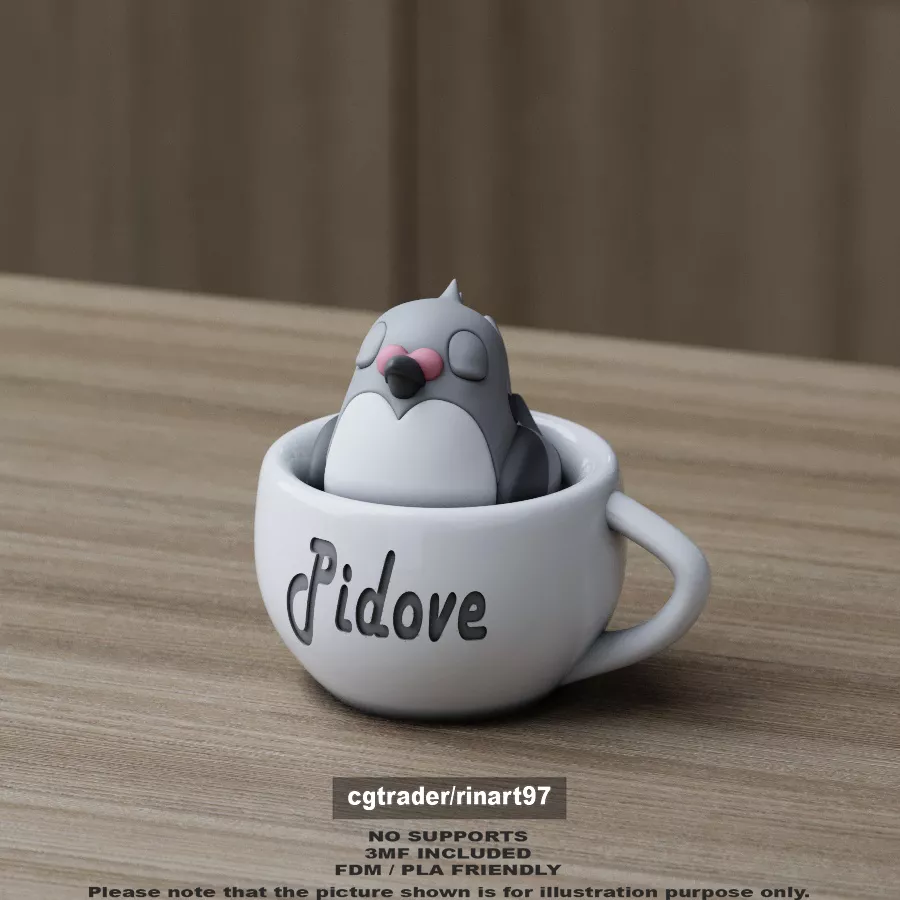 Pidove chill cup 3D print model