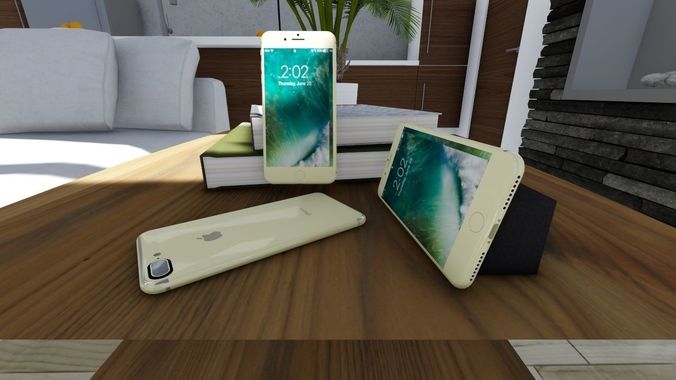 Apple iPhone 7 Plus  3D model