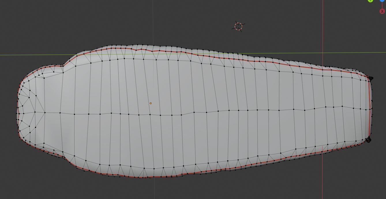 Sleeping bag Low-poly 3D model_12