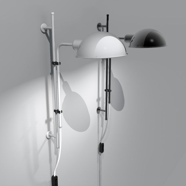 wall lamp 1A 3D model_1