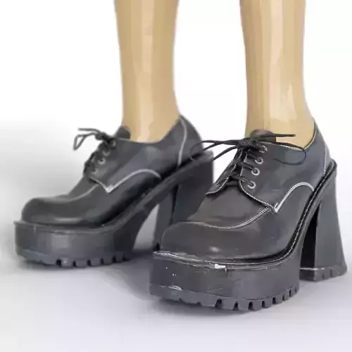 Boot Black Leather Women Clothing Footwear