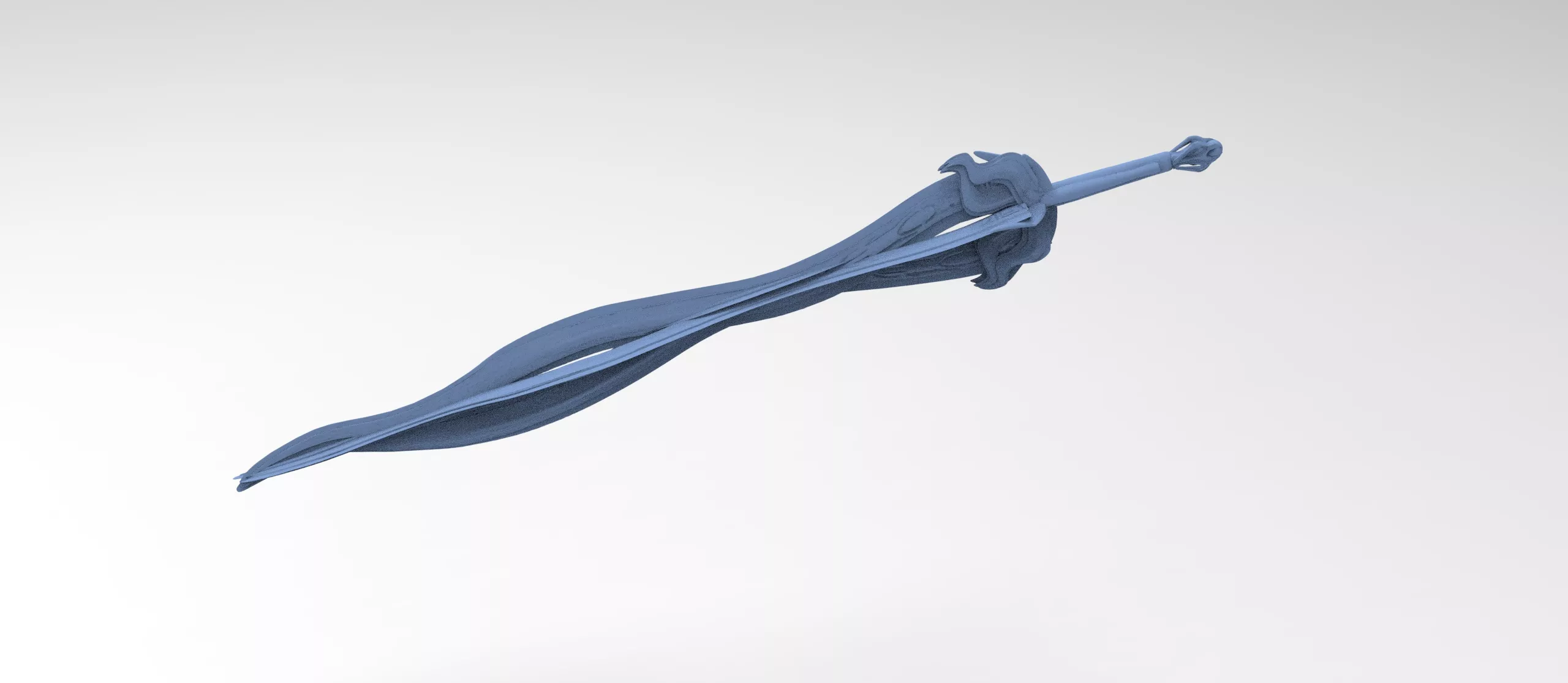 persian flywheel blade 1 3D model