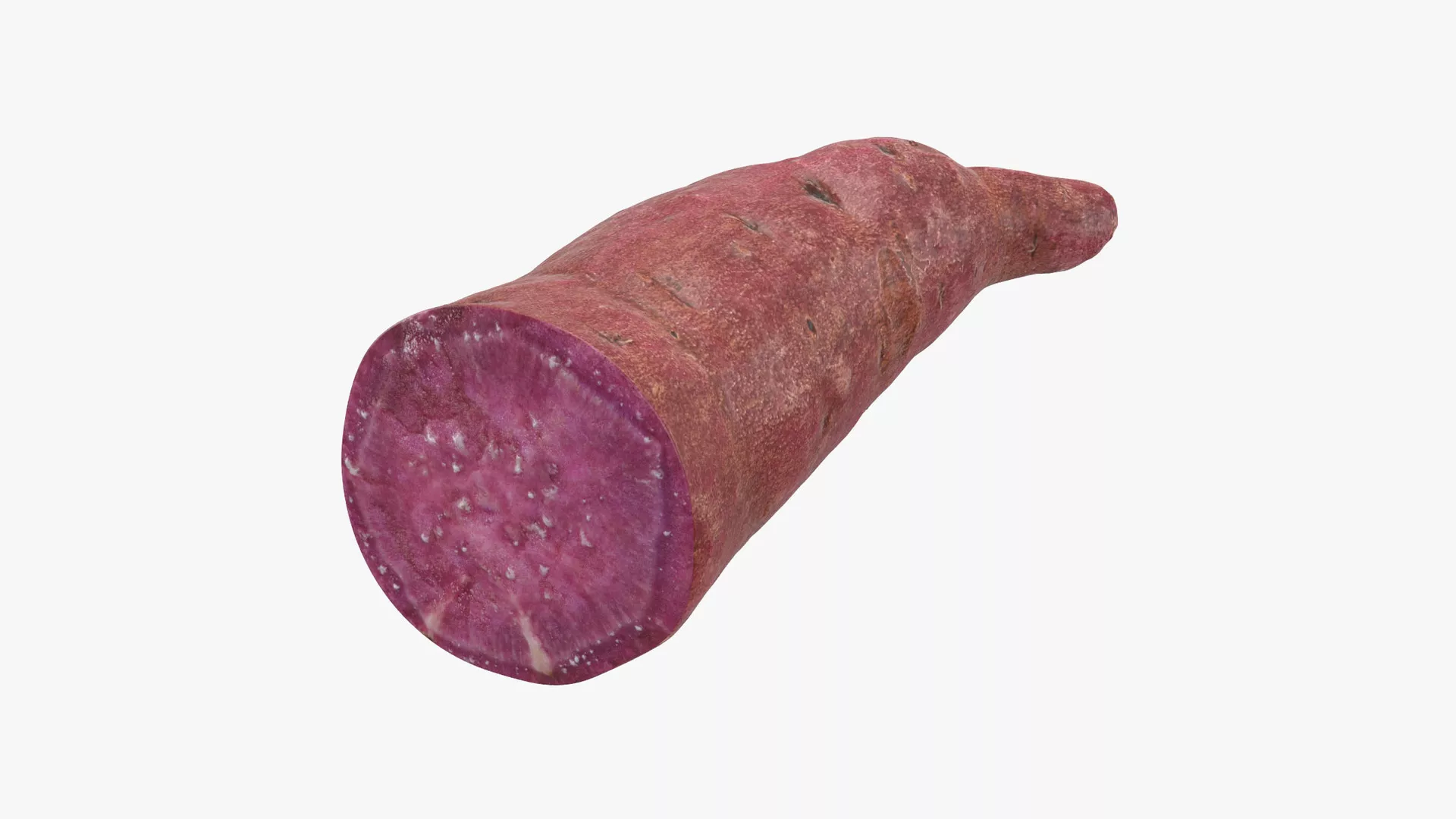 Half Sweet Potato 02 Low-poly 3D model