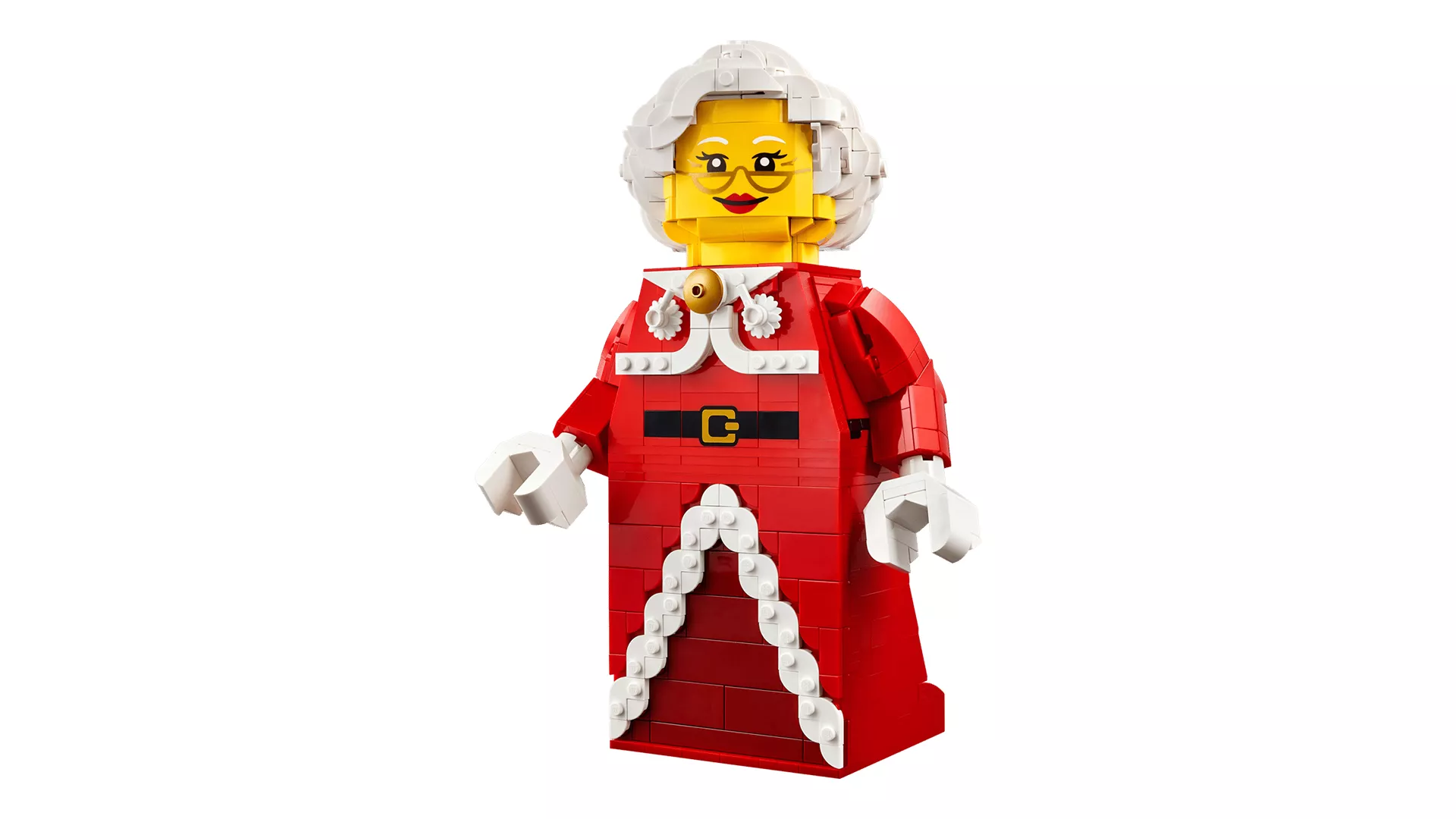 TwindBricks3D - 40875 Up-Scaled Mrs Claus 3D print model