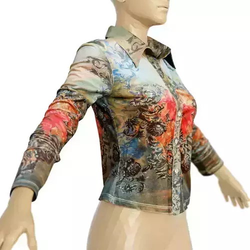 Top Flower Romantic Decoration Women Clothing