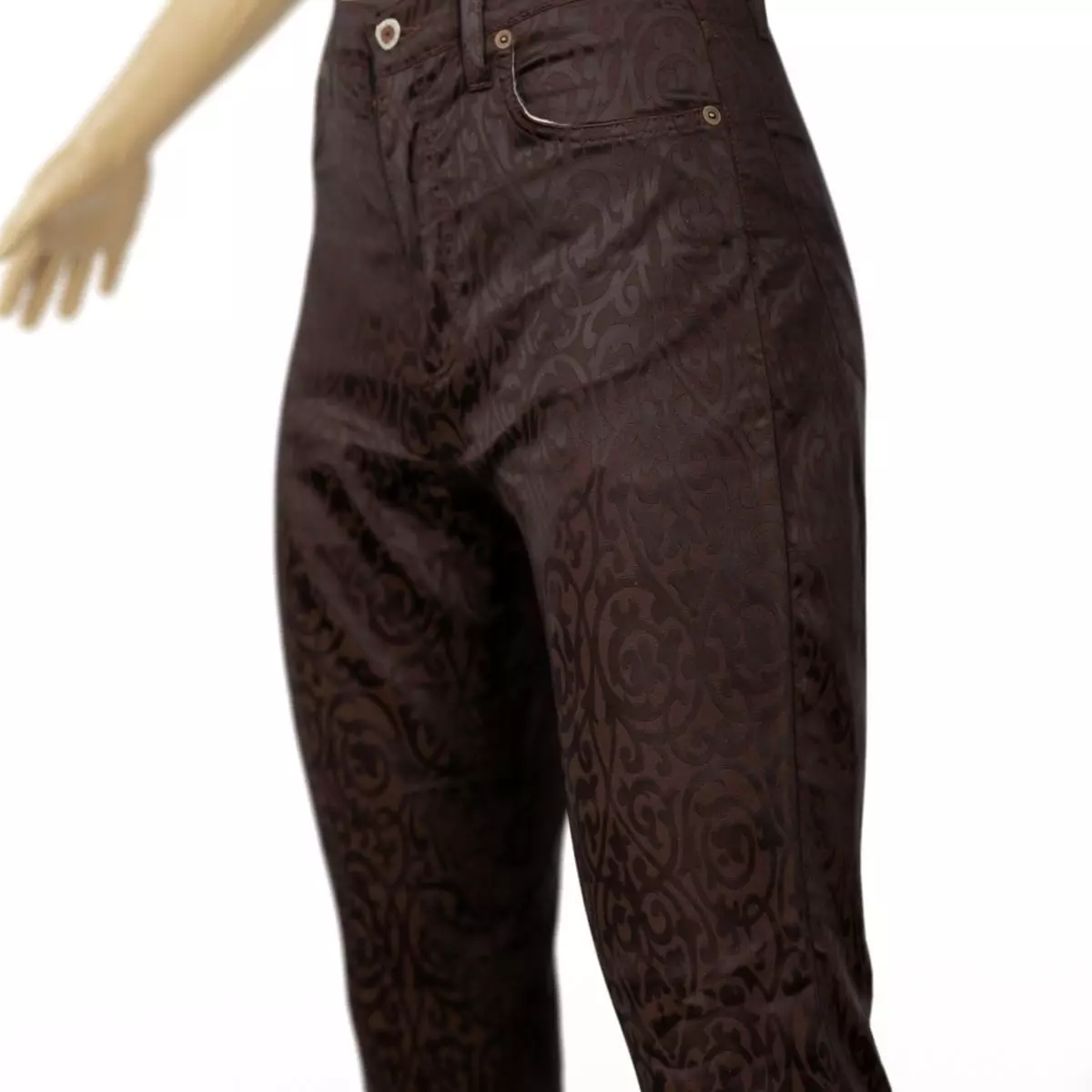 Trousers Dark Rococo Motif Clothing Fashion Women Low-poly 3D model