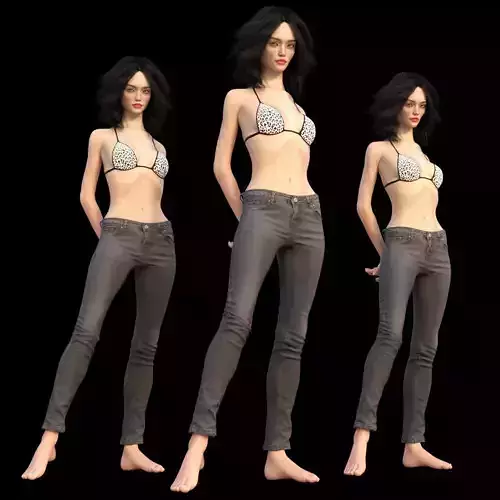 Trousers Jeans Grey women Pants Clothing Fashion