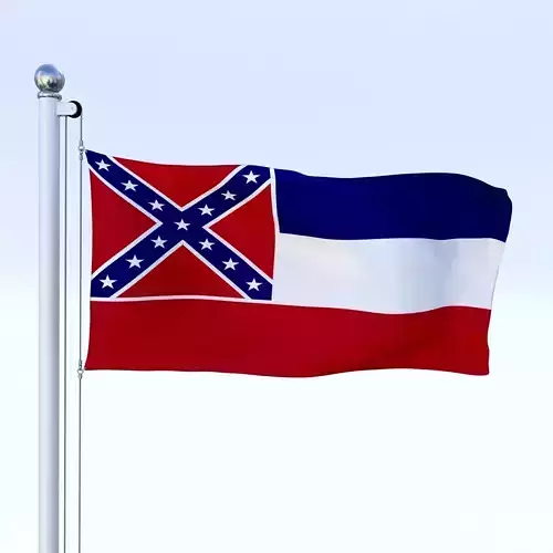 Animated Mississippi Flag