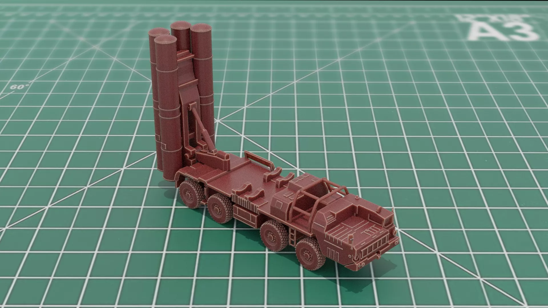 S300 SAM Launcher SA-10 Grumble 3D print model