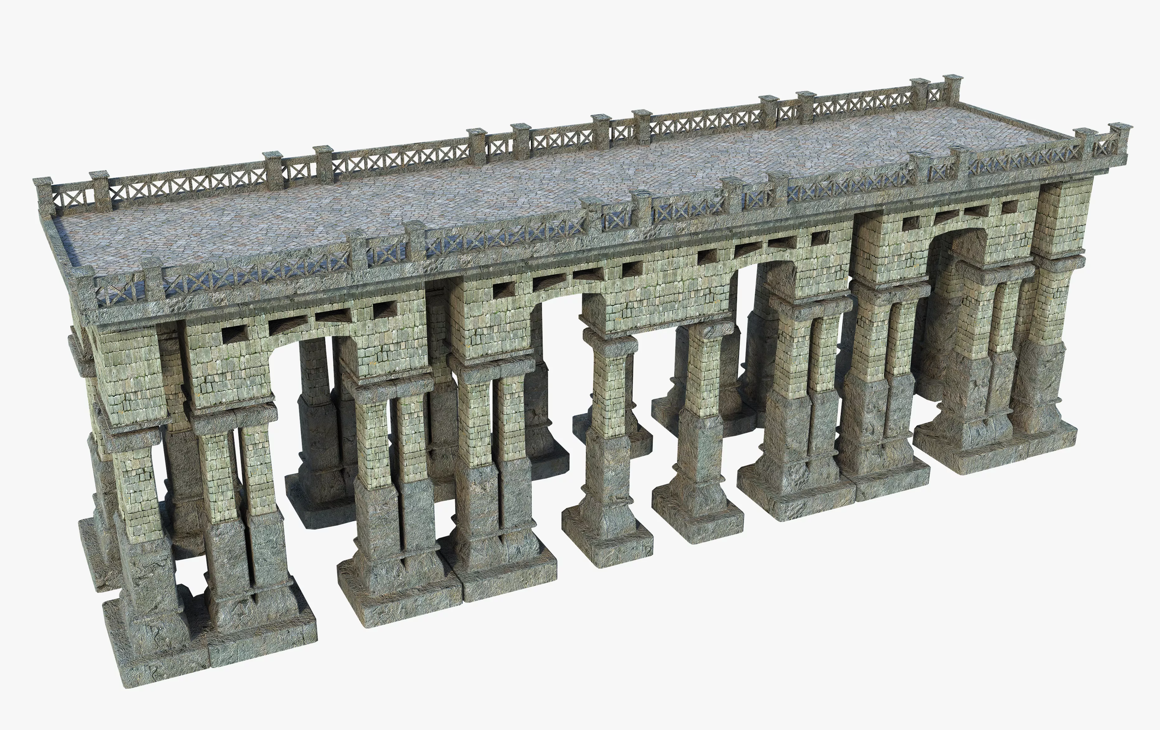 Fantasy CLassic Bridge 3D model