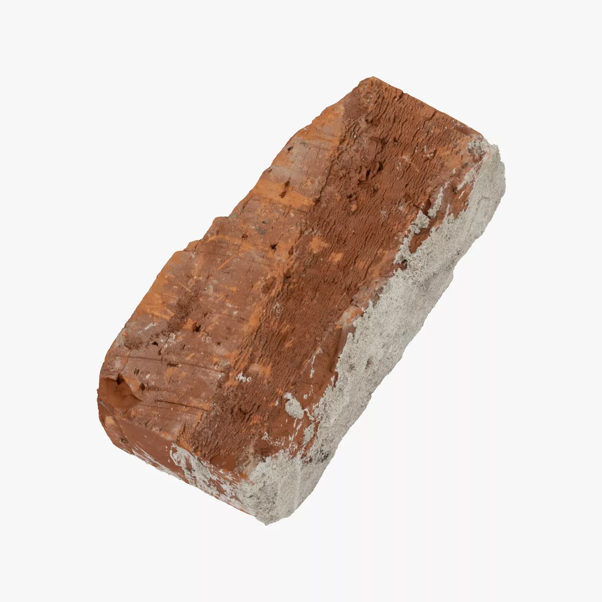 Brocken Brick 02 RAW SCAN 3D model