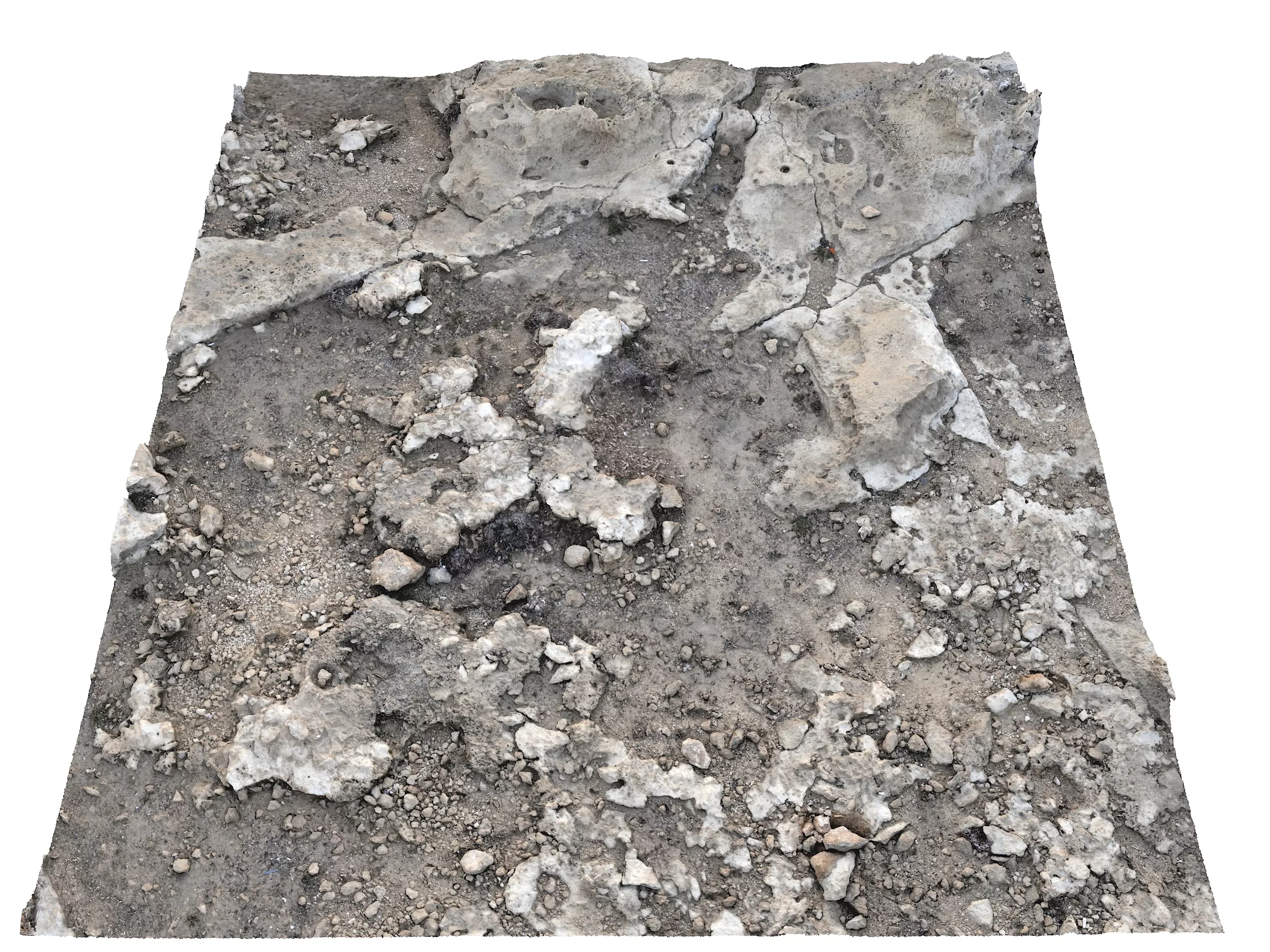 Cyprus Ground Low-poly 3D model