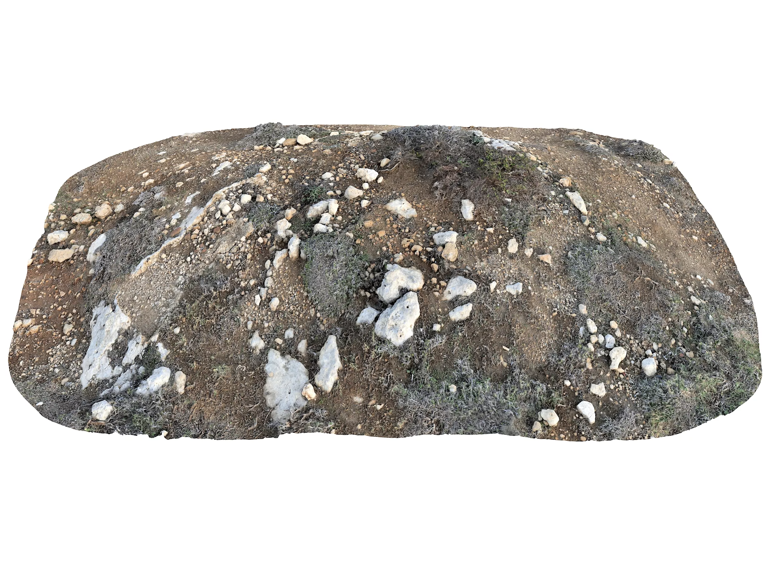Cyprus Ground Low-poly 3D model
