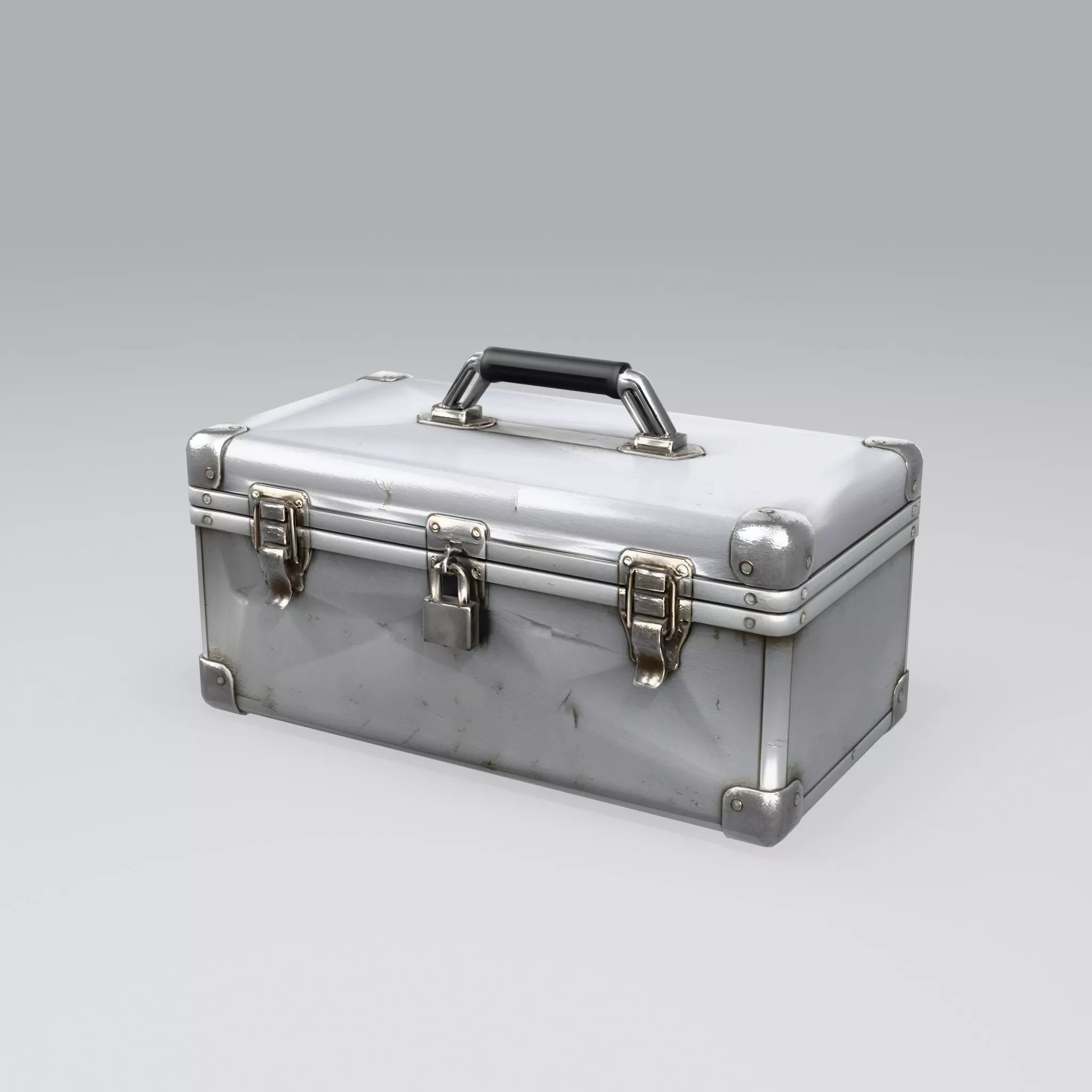 Metal Crate - Low Poly Game Ready 3D model