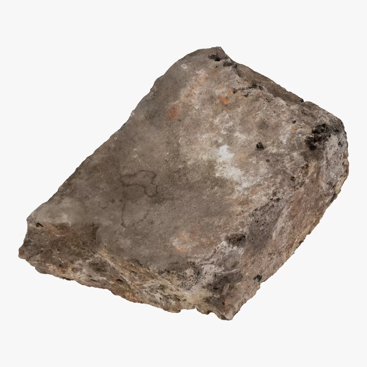 Brocken Brick 05 RAW SCAN 3D model