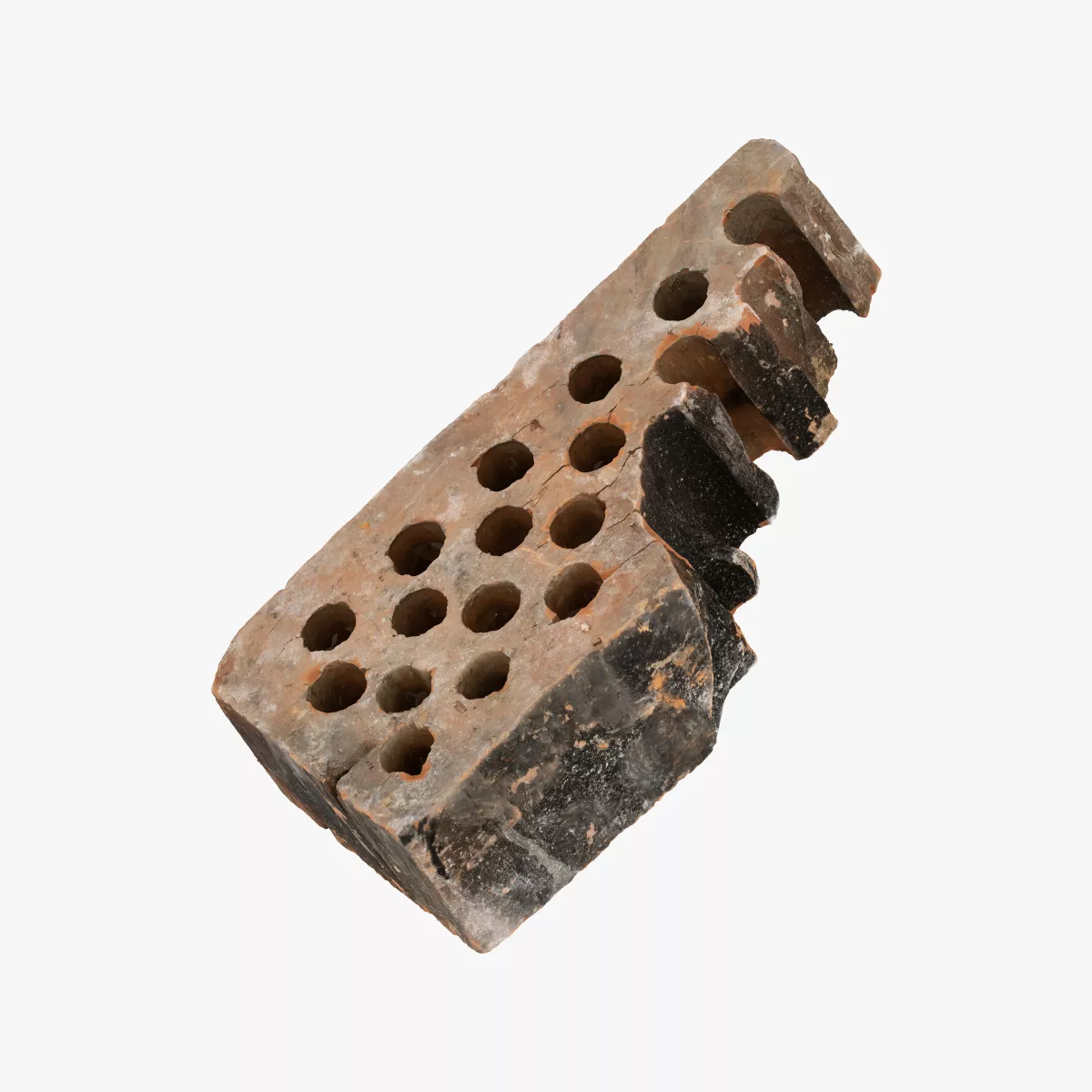 Brocken Brick 03 RAW SCAN 3D model