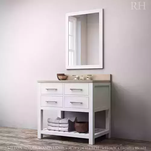 RH HUTTON SINGLE WASHSTAND