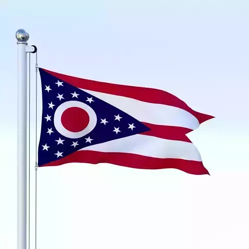 Animated Ohio Flag
