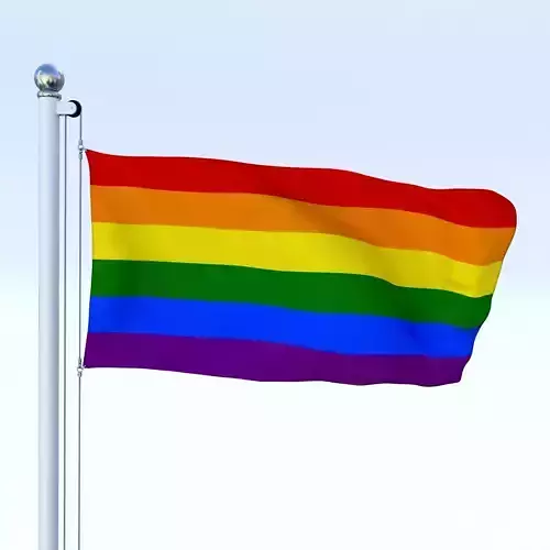 Animated Rainbow Flag