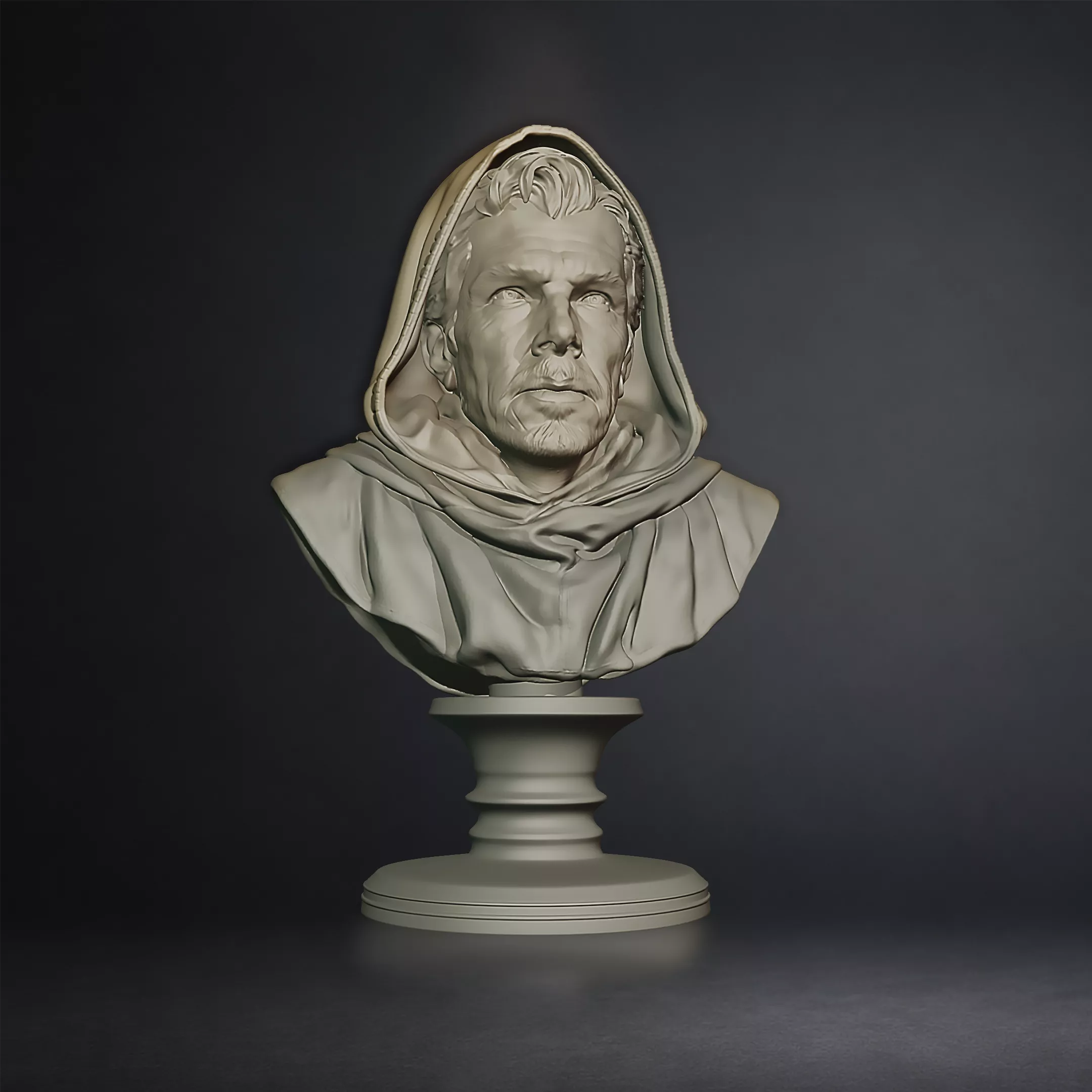 Doctor Strange Bust 3D print model
