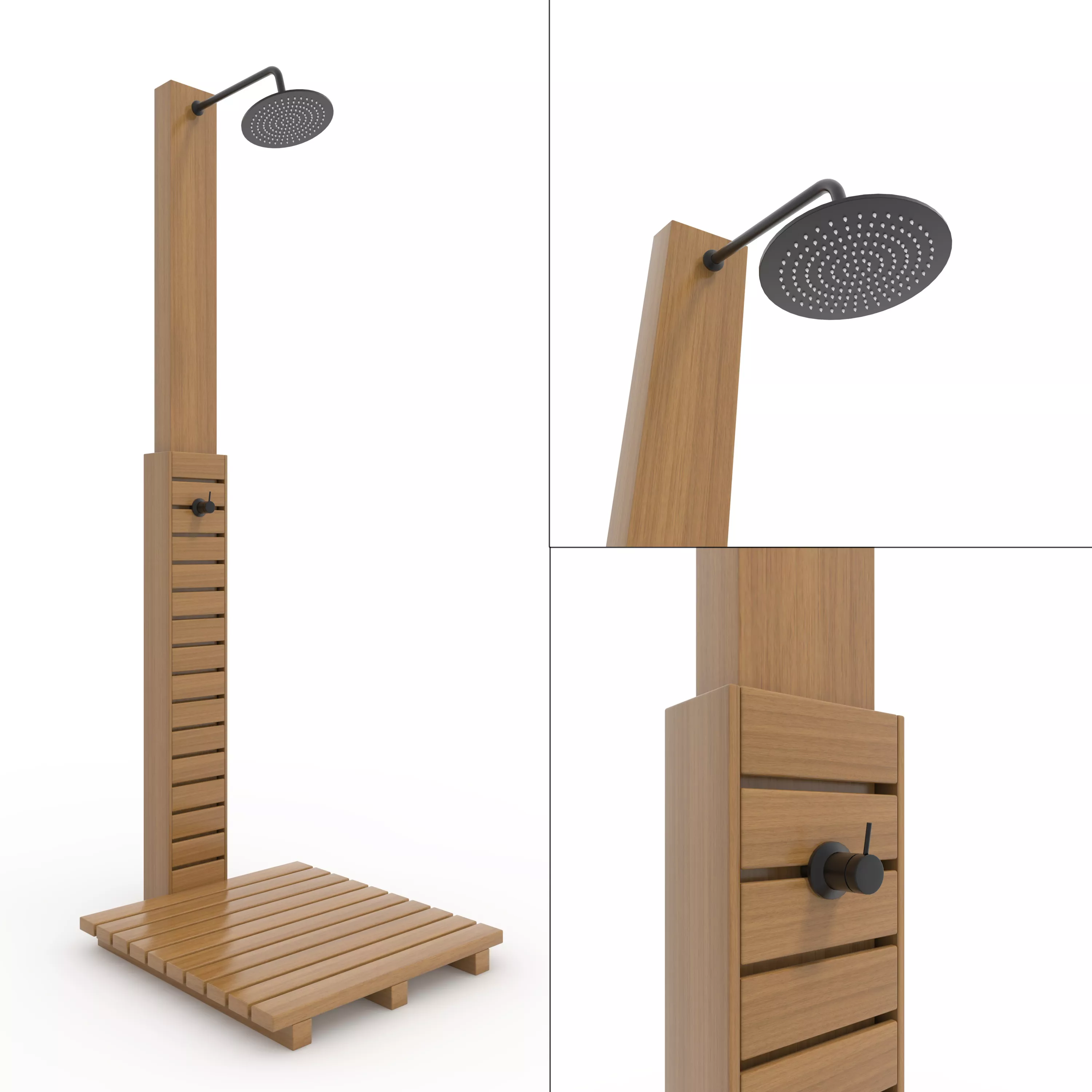 Outdoor Shower 10 3D model