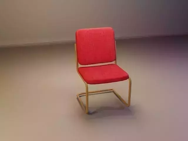 Retro red chair