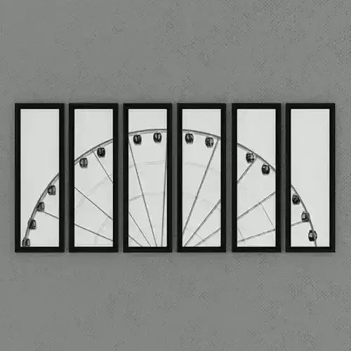 Merry Go Round Frame 3D model Merry Go Round Frame 3D model