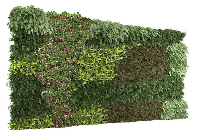 Vertical Garden 3D model