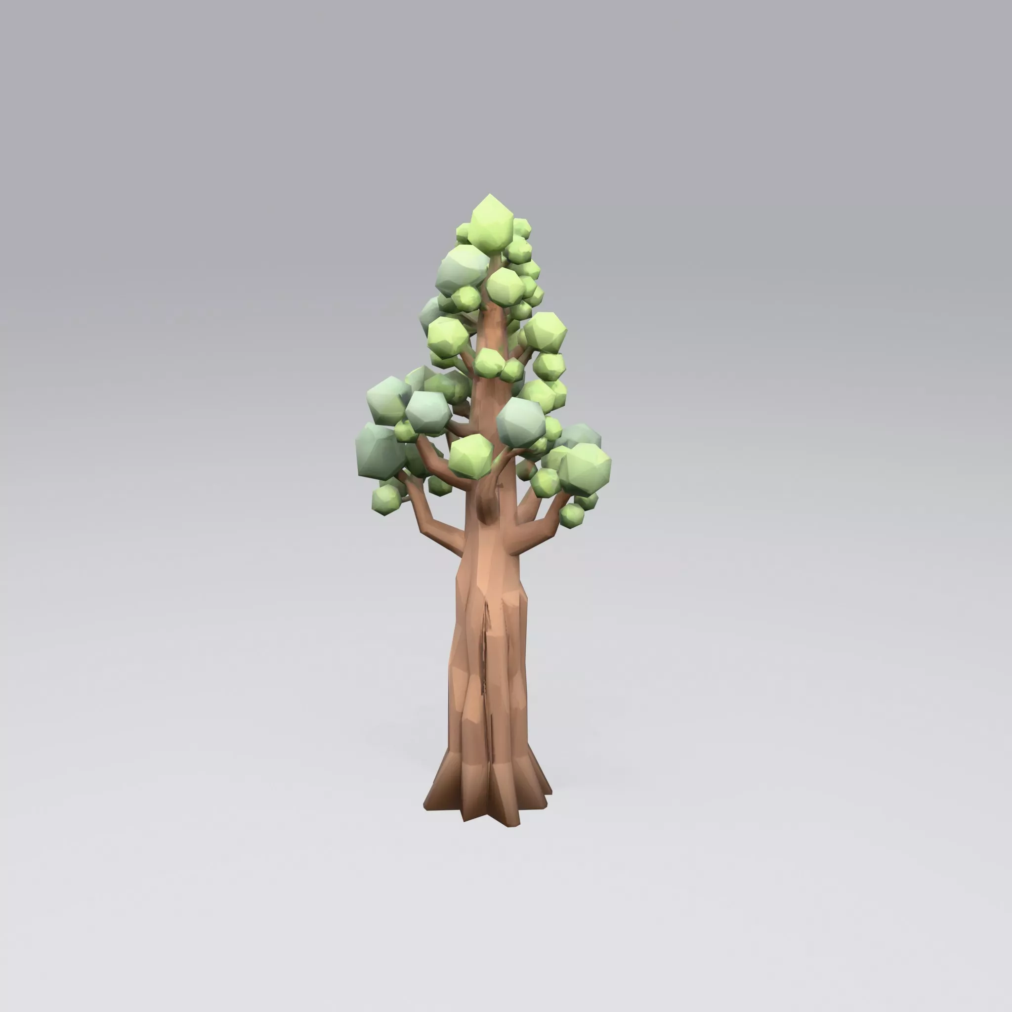 Redwood Tree - Low Poly Game Ready 3D model