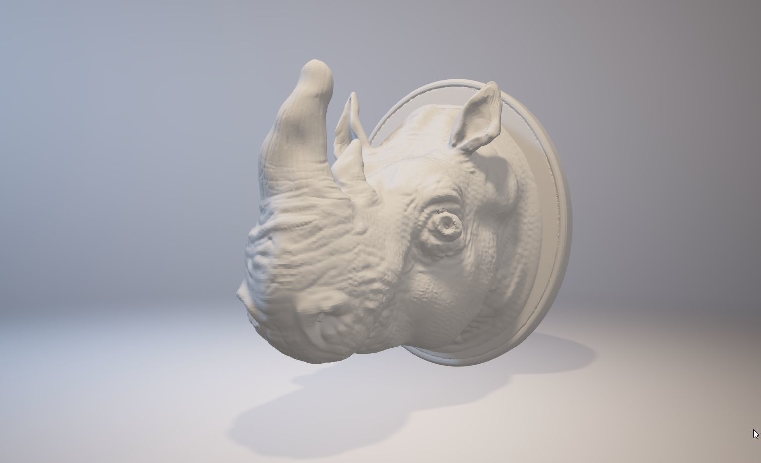 Rhinoceros HOOK 3D print model_10