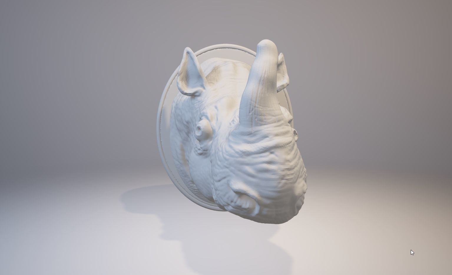 Rhinoceros HOOK 3D print model_11