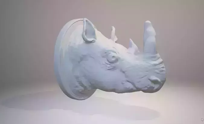 Rhinoceros HOOK 3D print model
