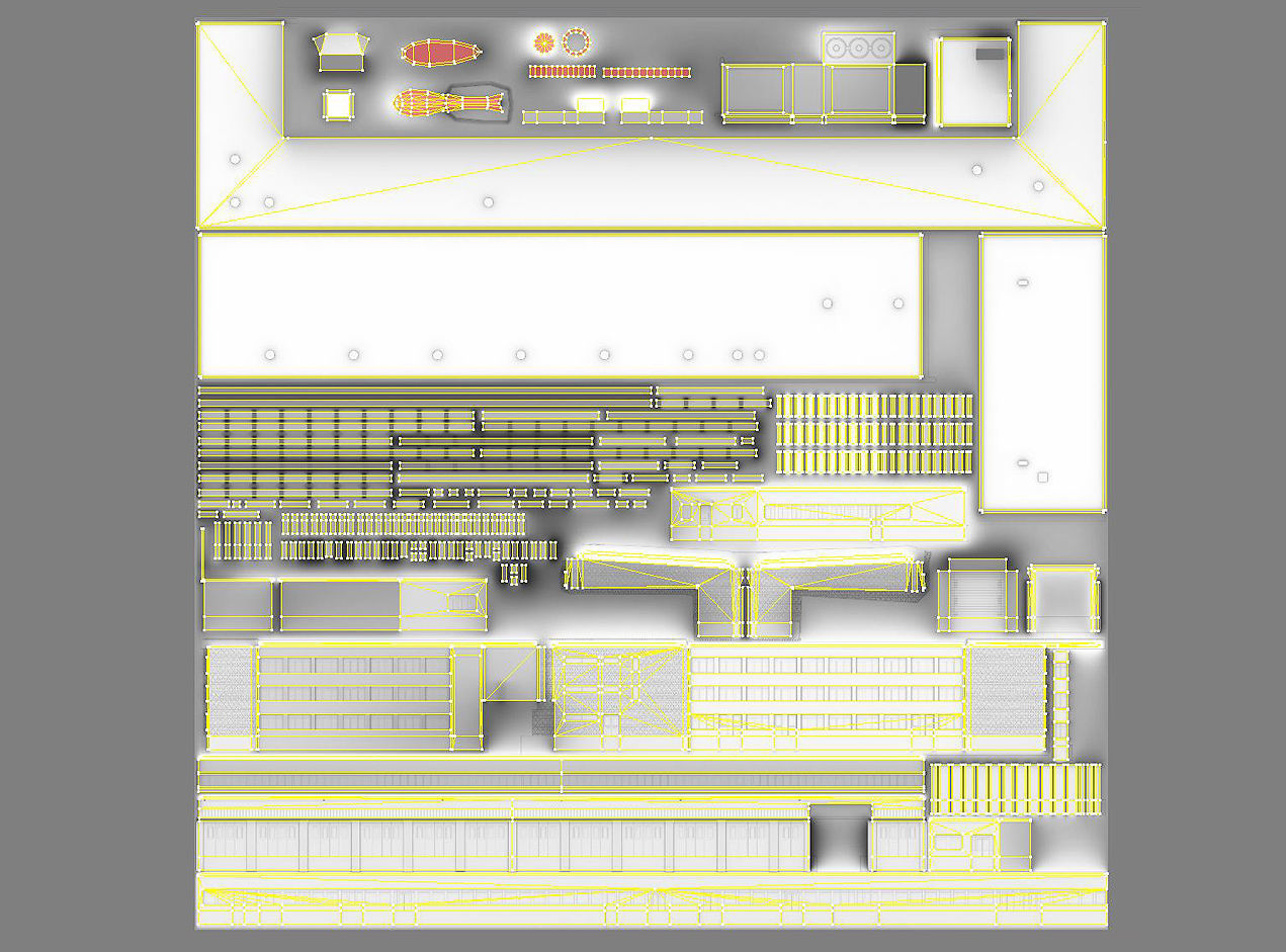 Storage3 LHBP Low-poly 3D model_23
